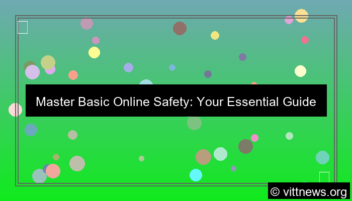 gambar basic internet safety