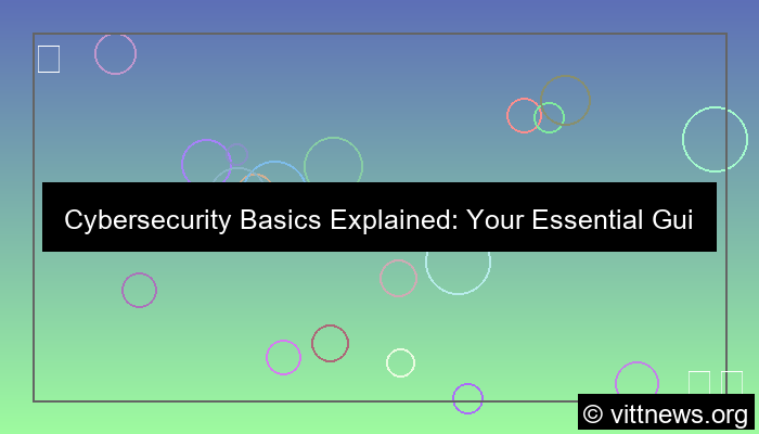 grafik cybersecurity basics explained