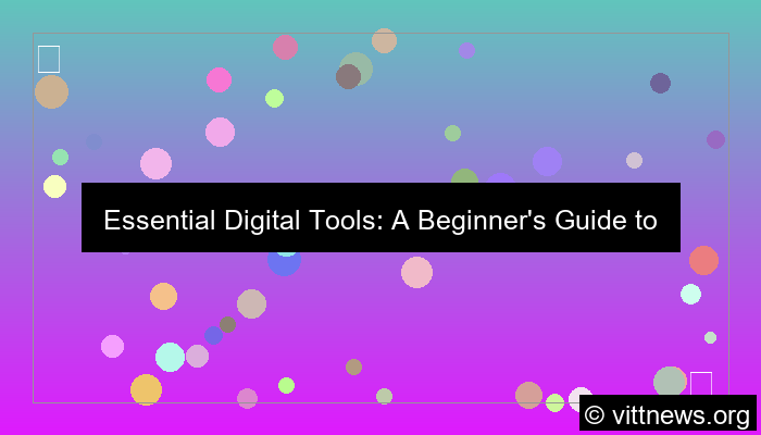 visual digital tools basics