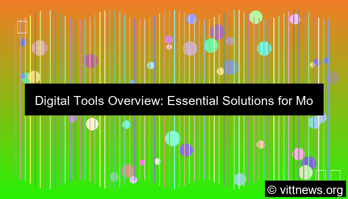 visual digital tools overview