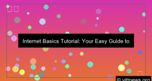 internet basics tutorial