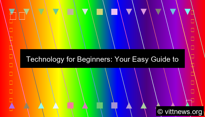 ilustrasi technology for beginners