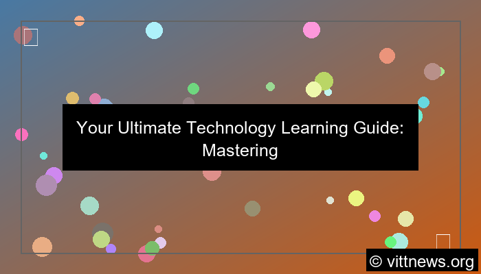 technology learning guide