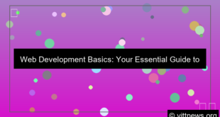 web development basics