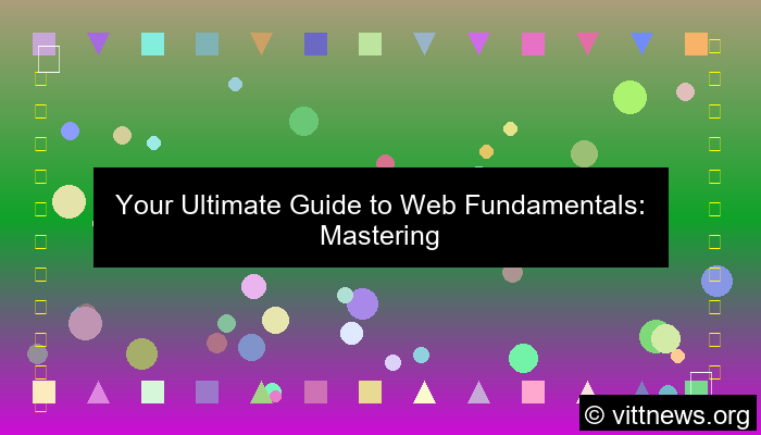 ilustrasi web fundamentals guide