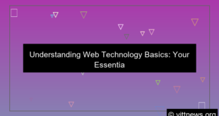 desain web technology basics