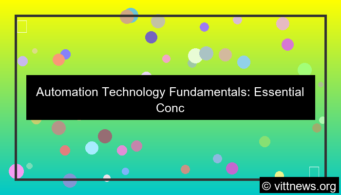 automation technology fundamentals