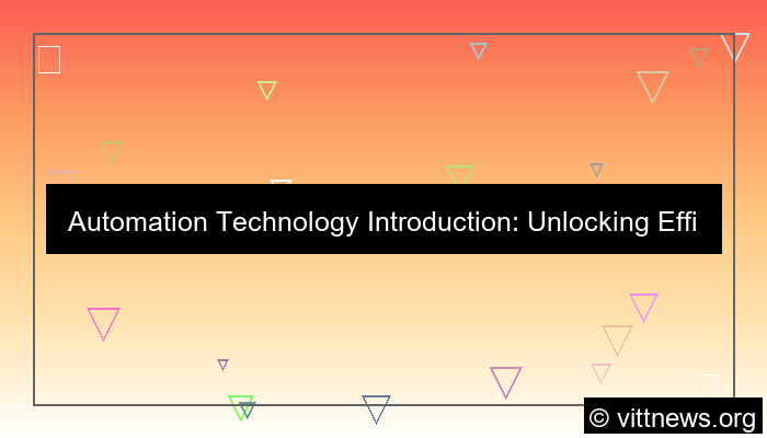 visual automation technology introduction
