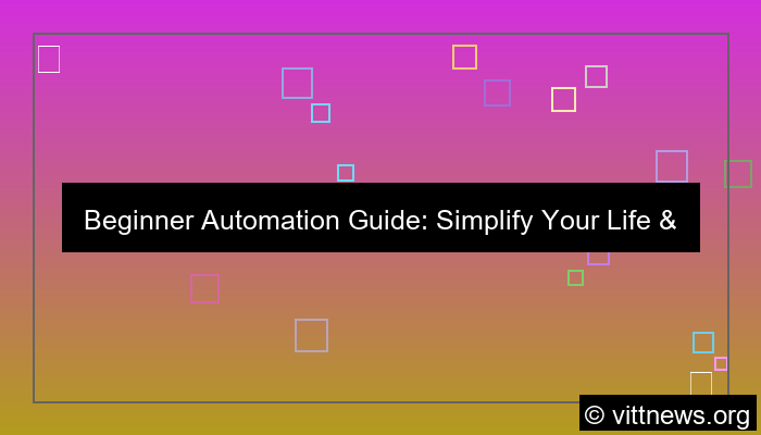 beginner automation guide