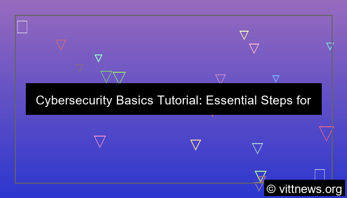 gambar cybersecurity basics tutorial