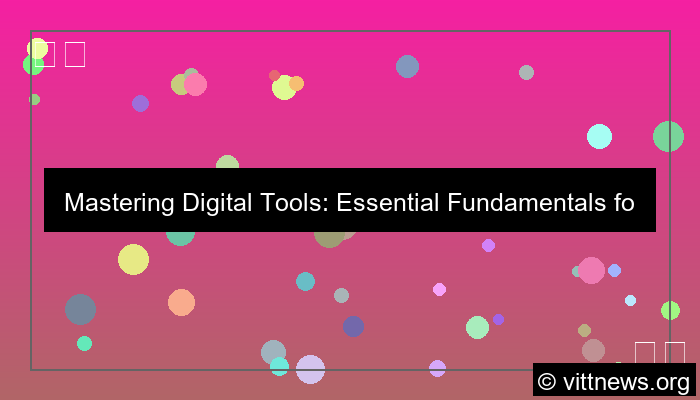 desain digital tools fundamentals