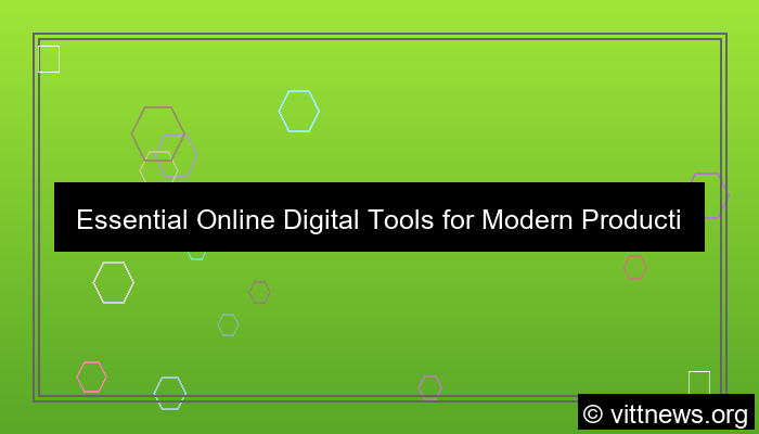 online digital tools