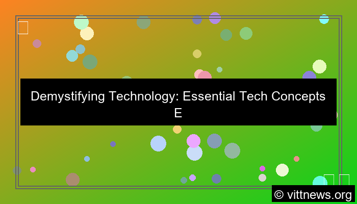 tech concepts for beginners