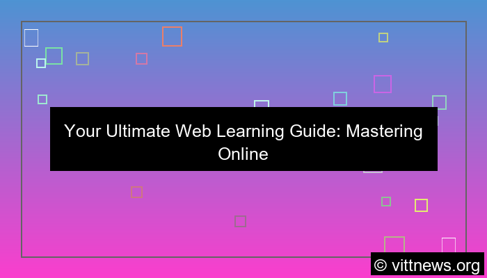 web learning guide